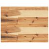vidaXL Estante flotante madera acacia maciza acabado aceite 60x30x4 cm