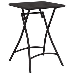 vidaXL Mesa de Bistr&oacute; Antracita 55 x 55 x 72,5 cm