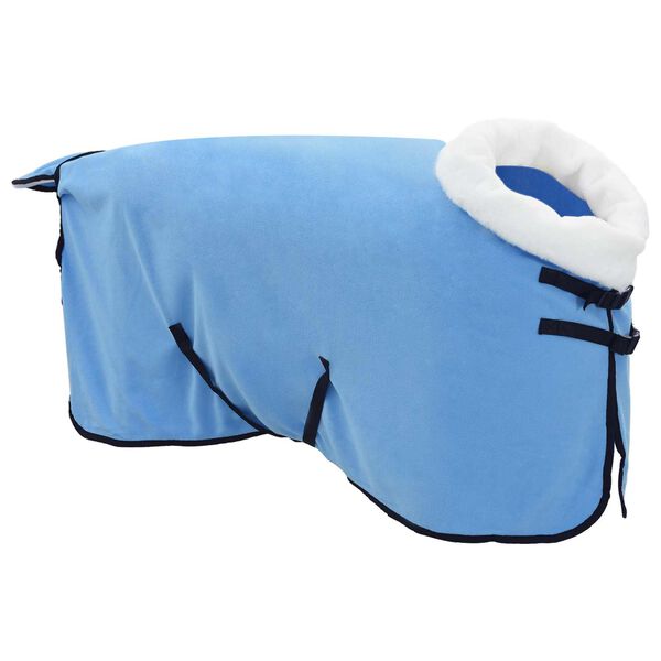 vidaXL Manta para Caballo Aqua Completo 95 cm Forro polar
