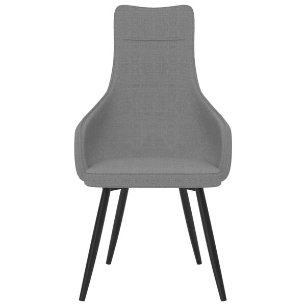 vidaXL Sill&oacute;n de tela gris claro