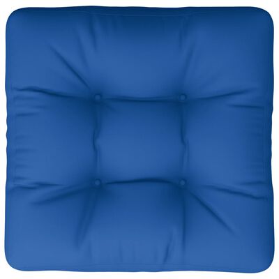 vidaXL Cojín para sofá de palets de tela azul royal