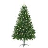 vidaXL &Aacute;rbol de Navidad con 300 LED con soporte Verde 210 cm PE