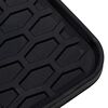 vidaXL Alfombrilla de Coche Negro Compatible con VW T5 2010-2015 Goma