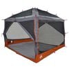 vidaXL Tienda interior para 7 personas 7 personas Gris y naranja