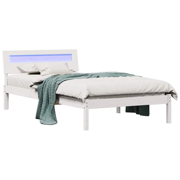 vidaXL Estructura de cama 80 x 200 cm Madera de pino macizo
