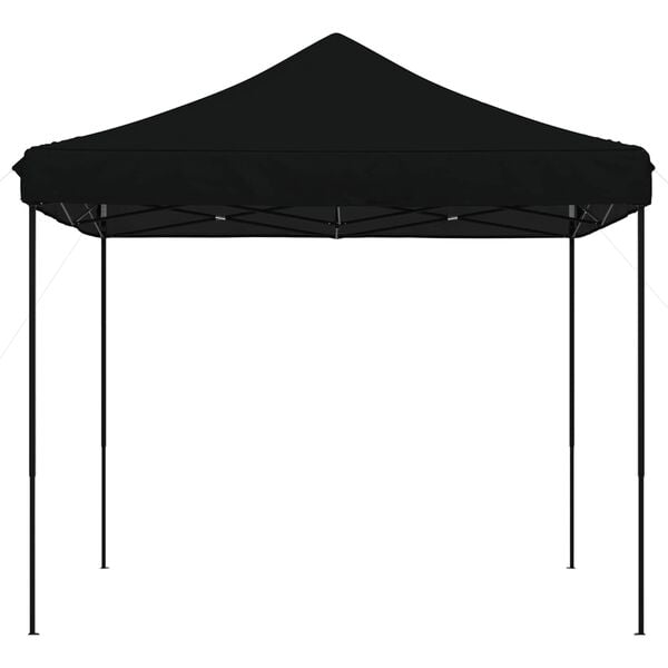 vidaXL Tienda de fiesta plegable Pop-Up negra 292x292x315 cm
