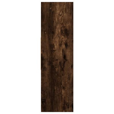 vidaXL Estantería madera contrachapada roble ahumado 97,5x29,5x100 cm
