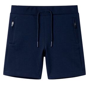 vidaXL Pantal&oacute;n corto infantil azul marino 92