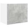 vidaXL Mueble colgante 2 pcs Gris Concreto y 50 x 31 x 40 cm