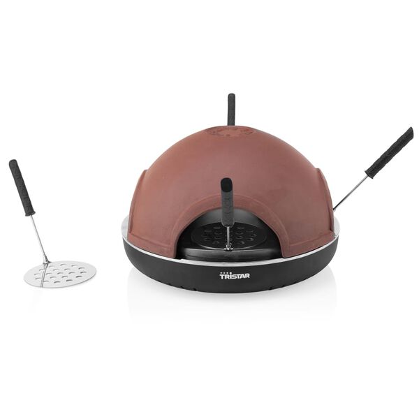 Tristar Horno de pizza para 4 personas PZ-9154 terracota 900 W