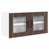 vidaXL Mueble de Cocina con estante Roble Marr&oacute;n 80 x 31 x 40 cm