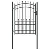 vidaXL Puerta de cerca con picos EMMEN 104 x 134,5 cm