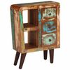 vidaXL Aparador de madera maciza reciclada 55x30x80 cm