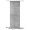 vidaXL Soportes altavoces 2 uds madera gris hormig&oacute;n 30x30x60 cm
