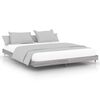 vidaXL Estructura de cama sin colch&oacute;n gris Sonoma 160x200 cm