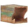 vidaXL Soporte para bicicletas de pared 35x25x25 cm madera reciclada