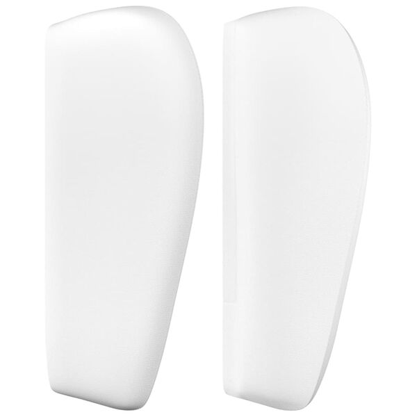 vidaXL Cabecero de cuero sint&eacute;tico blanco 183x23x78/88 cm