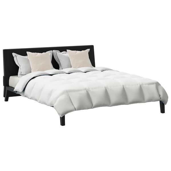 vidaXL Edredón de Invierno con almohada 3 pcs Pluma de pato