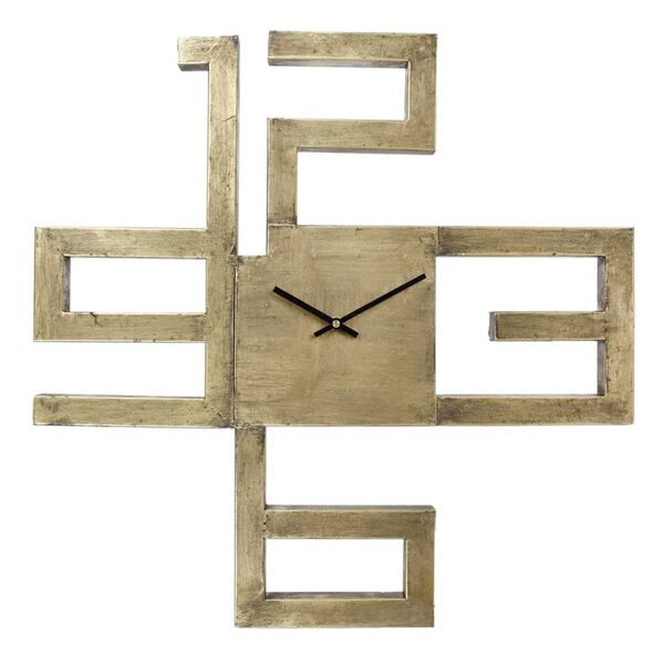 Gifts Amsterdam Reloj de pared Numbers metal dorado 60x4,5x60 cm
