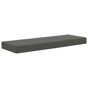 vidaXL Coj&iacute;n de asiento de exterior Antracita 115 x 40 x 8 cm