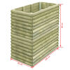 vidaXL Arriate de madera de pino impregnada 106x56x96 cm