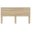 vidaXL Cabecero Roble Sonoma 180 cm Madera contrachapada