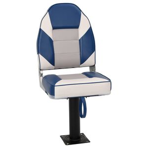 vidaXL Asiento para barco con pedestal giratorio 360&deg;