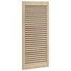 vidaXL Puerta de Armario con puerta 2 pcs Natural 49,5 x 2,1 x 110 cm