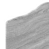 vidaXL Cabecero con cabecera Gris Sonoma 75 cm Madera contrachapada