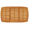 vidaXL Mesa de jard&iacute;n madera maciza de acacia 160x90x75 cm