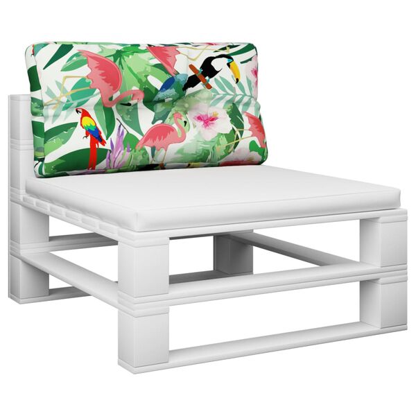 vidaXL Coj&iacute;n para pal&eacute;s tela multicolor 70x40x12 cm