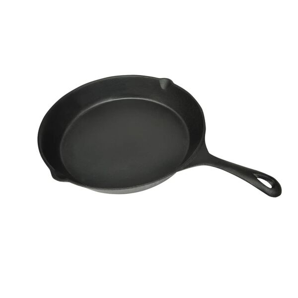vidaXL Sart&eacute;n parrilla de hierro fundido 30 cm redonda