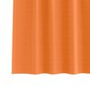 vidaXL Cortinas Opacas con Anillas 2 pcs Naranja Brillante