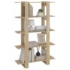 vidaXL Estanter&iacute;a/divisor de espacios color roble Sonoma 100x30x160 cm