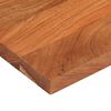 vidaXL Tablero de mesa rectangular madera maciza acacia 100x20x2,5 cm