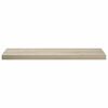 vidaXL Estantes flotantes de pared 4 uds MDF roble 90x23,5x3,8 cm