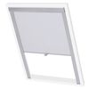 vidaXL Persiana enrollable opaca blanca PK08 GGL y GGU