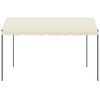 vidaXL Cenador de tela color crema