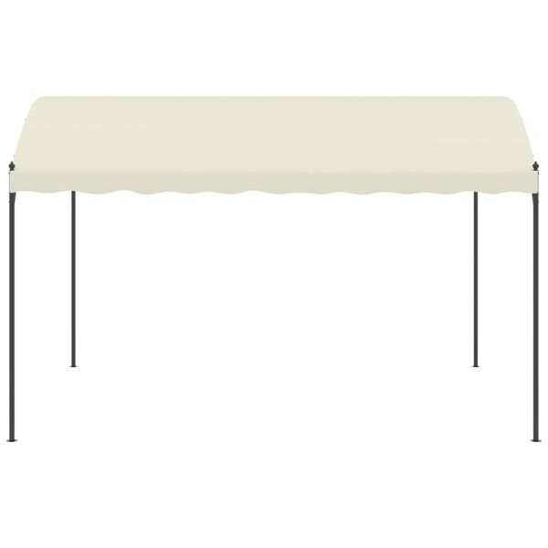 vidaXL Cenador de tela color crema