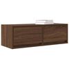 vidaXL Mueble de TV madera contrachapada roble marr&oacute;n 80x31x25,5 cm