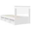 vidaXL Estructura de cama 90 x 200 cm Madera de pino macizo