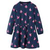 vidaXL Vestido infantil azul marino 128