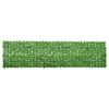 vidaXL Toldo para balc&oacute;n con hojas verde 400x100 cm