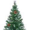 vidaXL &Aacute;rbol de Navidad artificial Verde 180 cm PVC y acero