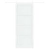 vidaXL Puerta Corredera ORKDAL 93 x 232 cm Madera de pino macizo