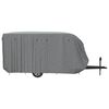 vidaXL Funda para caravana tela no tejida gris 550x250x220 cm