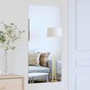 vidaXL Espejo de pared Rectangular 50 x 100 cm vidrio templado