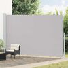 vidaXL Toldo lateral retr&aacute;ctil para patio gris 220x500 cm