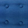 vidaXL Sillón de tela azul