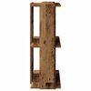 vidaXL Librer&iacute;a 3 niveles madera ingenier&iacute;a madera vieja 60x30x80 cm